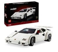 Lego icons 10337 lamborghini countach 5000 quattrovalvole, modellino di auto per adulti, regalo uomo o donna da collezione