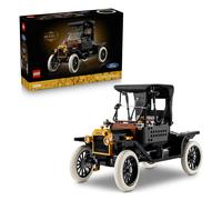 LEGO Icons Ford Model T - Modello di Auto Retrò per Adulti - Set da Collezione con Tetto in Tessuto, Ruote Alte e Parabrezza Apribile - Regalo Fai da Te per gli Appassionati di Veicoli Classici 11376