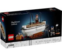 LEGO® Icons 40729 La scialuppa di Shackleton | Kit di modellini per adulti | Con minifigure di Shackleton e Hurley | Idea regalo | 232 pezzi | Set storico da collezione