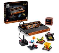 LEGO Icons Atari 2600 Building Set 10306 - Console per videogiochi retrò e repliche di cartucce di gioco, con minifigure e joystick, regalo nostalgico anni '80 per giocatori e adulti