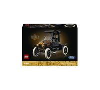 LEGO Icons Ford Model T - Modello di Auto Retrò per Adulti - Set da Collezione con Tetto in Tessuto, Ruote Alte e Parabrezza Apribile - Regalo Fai da Te per gli Appassionati di Veicoli Classici 11376