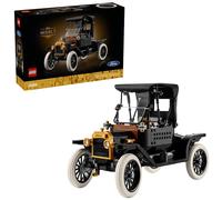LEGO Icons Ford Model T - Modello di Auto Retrò per Adulti - Set da Collezione con Tetto in Tessuto, Ruote Alte e Parabrezza Apribile - Regalo Fai da Te per gli Appassionati di Veicoli Classici 11376