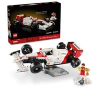 LEGO Icons McLaren MP4/4 & Ayrton Senna Minifigure Model Car Kit - Set McLaren di F1 costruibile per adulti, dai 18 anni in su, regalo di compleanno per uomini, donne, amanti delle auto, 10330