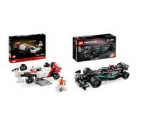 LEGO Icons McLaren MP4/4 e Ayrton Senna, Modellino da Costruire di Auto da Corsa