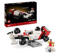 LEGO Icons McLaren MP4/4 e Ayrton Senna, Modellino da Costruire di Auto da Corsa con Minifigure, Replica Iconica Monoposto F1, Hobby Creativo per Adulti, Regalo per Lui, Lei, Marito o Moglie 10330