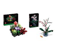 LEGO Icons Piante Grasse, Set per Adulti da Collezione, Modellismo e Hobby Creat