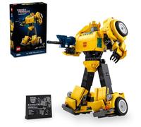 LEGO Icons Transformers Bumblebee Action Figure, Collectible Robot Gift for Adults, Movie Themed Model Building Set for Sci-Fi Enthusiasts and Transformers Fans, Converts to Vehicle Mode, 10338
