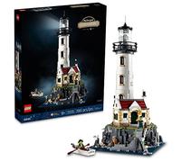 LEGO Ideas 21335 Faro Motorizzato Modellino Kit di Costruzione per Adulti, Completo di Luci Rotanti, Caratteristico Cottage e una Grotta Misteriosa, Idea Regalo Creativa