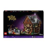 LEGO Ideas 21341 Disney Hocus Pocus: il Cottage delle Sorelle Sanderson, Modellino di Casa da Costruire, Regalo per Adulti