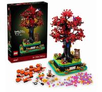 Lego ideas 21346 albero genealogico, idea regalo, hobby creativo con le costruzioni per adulti, decorazione per casa e ufficio