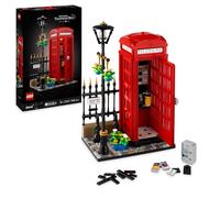lego ideas - cabina telefonica rossa di londra - lego 21347 esclusivo anni 18+ 1460pz