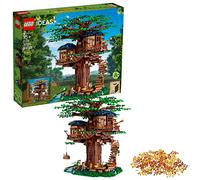 LEGO Ideas Casa sull'Albero, Set con 3 Casette e Foglie Interscambiabili, Modello Grande da Costruzione, Set da 16 Anni in su, Idee Regali Donna, Uomo, Lei, Lui, per la Festa della Mamma 21318