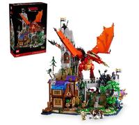 LEGO Ideas Dungeons & Dragons: Red Dragon's Tale Building Set per adulti, Dungeons and Dragons, idea regalo, modello fantasy per costruire e mostrare, creato in collaborazione con Wizards of the