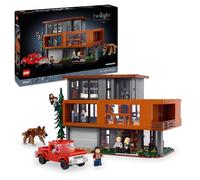 LEGO Ideas Twilight: la Casa dei Cullen, Kit Modellismo Fai da Te da Costruire per Adulti, Modellino Cinematografico con 7 Minifigure, Truck e Albero, Idea Regalo Donna, Uomo e Fan da Collezione 21354