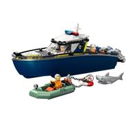 LEGO Inseguimento del motoscafo della Polizia ( 264 pz ) CITY POLICE 6a+ 60456