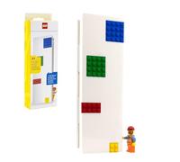 Lego IQ - Astuccio per matite con mini statuina, astuccio rigido con scomparto portaoggetti, organizer per cancelleria scolastica per penne, matite e accessori, regalo scolastico