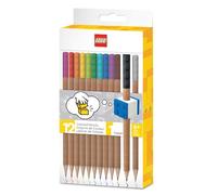 SET 12 MATITE + TOPPERS NEW BRICK LEGO ART.52064