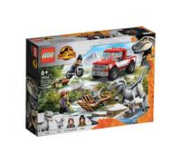 Lego Jurassic World 76946 La cattura dei Velociraptor Blue e Beta Nuovo