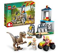 LEGO Jurassic World 76957 - Fuga del Velociraptor (137 pezzi)