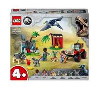 LEGO Jurassic World 76963 Centro di Soccorso dei Baby Dinosauri, Giocattolo per Bambini di 4+ Anni, Set con Mini Animali