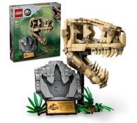 lego jurassic world 76964 - teschio di tirannosauro da esposizione