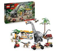 LEGO Jurassic World - 76973 - Raptor e Titanosauro in fuga