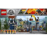 Lego Jurassic World Attacco all'avamposto del Dilofosauro 75931 (289 pezzi)