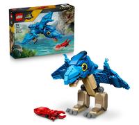 LEGO Jurassic World Baby Dinosaur: Pteranodon - Interactive Dino Toy w/Posable F