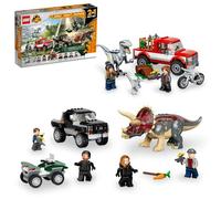 LEGO Jurassic World Dino Combo Pack 2 in 1 Triceratopi e Velociraptor Gift Set (66774, 391pcs)