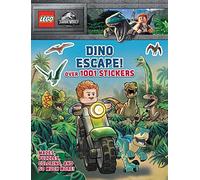 Lego Jurassic World: Dino Escape (Tascabile) 1001 Stickers