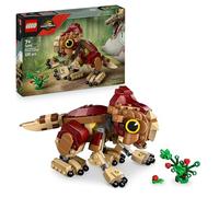 LEGO Jurassic World Dinosauro cucciolo Dolores: Aquilops 76970 | Giochi per bambini da 7 anni, modello di dinosauro giocattolo da esposizione, con pianta di fiori, idea regalo, 339 pezzi