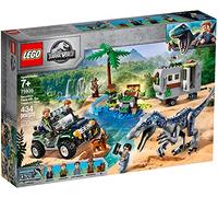 LEGO Jurassic World Sinjin Prescott + Zaino Figure Mini Da