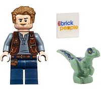LEGO Jurassic World Fallen Kingdom - Owen Grady e Blue dal set 10757