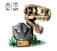 LEGO Jurassic World Fossili di Dinosauro: Teschio di T. Rex, Giocattolo Dino, Decorazione per la Cameretta dei Bambini, 76964
