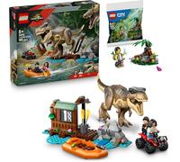 Lego Jurassic World Fuga dal T.Rex - 76975 Lego T-Rex con sacchetto regalo, Jurassic Set dinosauri a partire dagli 8 anni in su