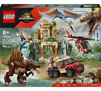 LEGO 76976 Jurassic World Missione Aerea Spinosauro Quetzalcoatlu