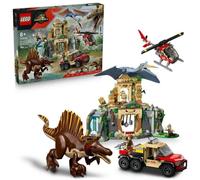 LEGO Jurassic World Missione Aerea Spinosaurus e Quetzalcoatlus 984 pezzi