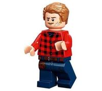 LEGO Jurassic World Owen Grady Camicia In Flanella Minifigure Da 76943