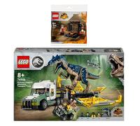 Lego Jurassic World - Set 76966 dinosauri missioni: Allosaurus Transporter & 30390 dinosauri Mercato Polybag
