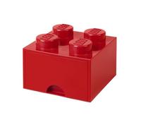 Lego l4005r.00 Storage Brick 4 con cassetti rosso