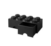 Contenitore LEGO Brick Cassetto 8 Black ROOM COPENHAGEN