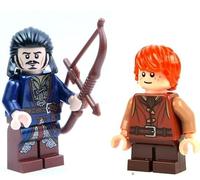 LEGO Lo Hobbit La Battaglia delle Cinque Armate Minifigure Bard Sciolto & Il Figlio di Bard [Sciolto]