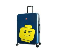 LEGO® Luggage ColourBox Minifigure Head 28\" - Blu marino