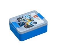 Room Copenhagen Portavivande Lego City Blu/Grigio Taglia Unica
