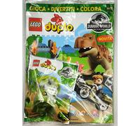 LEGO magazine DUPLO Jurassic World 2022 #1 foilpack TRICERATOPO minifig