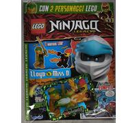 LEGO magazine NINJAGO LEGACY mar 2025 #8 metal box LLOYD vs MISS D. 2 minifig