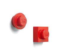 Room Copenhagen Set di magneti Lego, Rosso, Bright Red, One Size, 2 unità