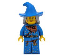 LEGO Mago blu medievale minifigure cappello castello BAM