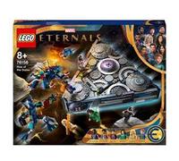 LEGO Marvel 76156 L'Ascesa di Domo, Navicella Spaziale dal Film sugli Eterni con Minifigure di 2 Devianti, Idee Regalo