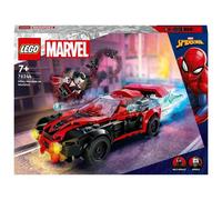LEGO Marvel 76244 Miles Morales vs. Morbius, Spider-Man Giocattolo per